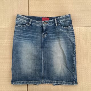 ミッシュマッシュ(MISCH MASCH)の【MISCH MASCH JEANS】y2k デニムタイトスカート　サイズ40(ミニスカート)