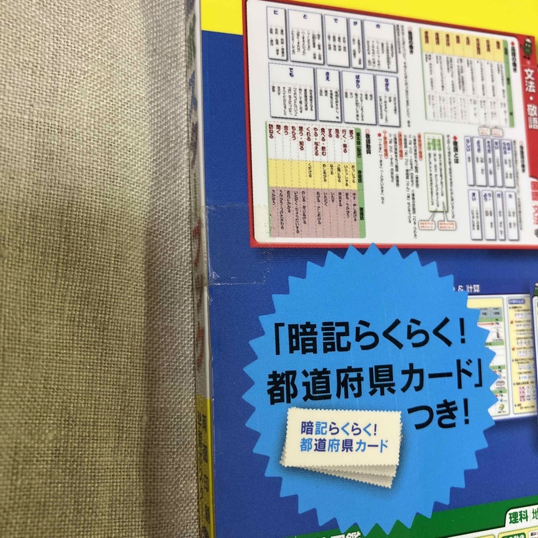 でる順小学校まるごと暗記ポスターブック 国語 算数 理科 社会 英語 エンタメ/ホビーの本(語学/参考書)の商品写真