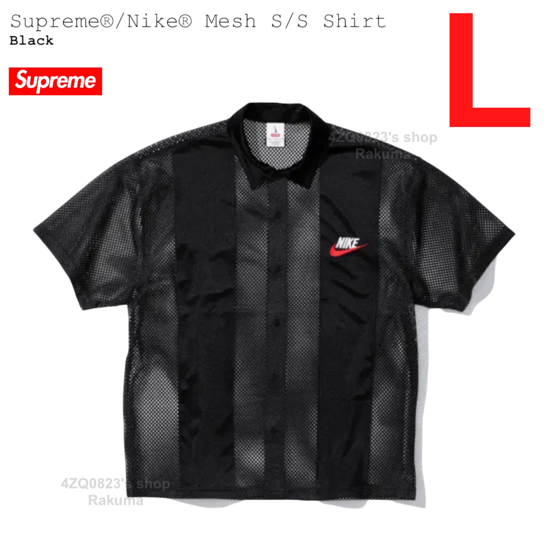 Supreme(シュプリーム)のSupreme Nike Mesh S/S Shirt ナイキ シャツ L メンズのトップス(シャツ)の商品写真