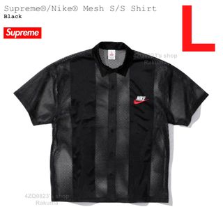 シュプリーム(Supreme)のSupreme Nike Mesh S/S Shirt ナイキ シャツ L(シャツ)