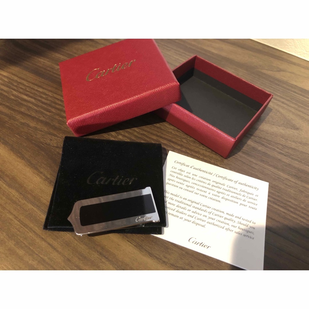 Cartier】カルティエ マネークリップ Cartier】カルティエ マネークリップ