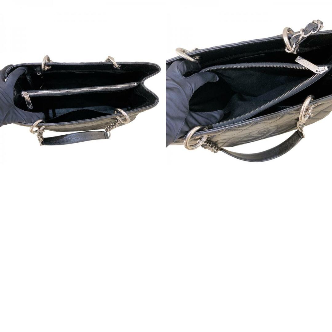 CHANEL(シャネル)の　シャネル CHANEL GSTトートバッグ A50995 ブラック　シルバー金具 キャビアスキン レディース トートバッグ レディースのバッグ(トートバッグ)の商品写真