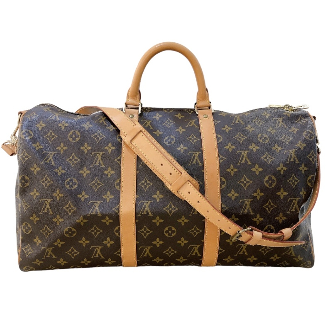 LOUIS VUITTON(ルイヴィトン)の　ルイ・ヴィトン LOUIS VUITTON キーポル・バンドリエール50 M41416 ブラウン ゴールド金具 モノグラム・キャンバス メンズ ボストンバッグ メンズのバッグ(ボストンバッグ)の商品写真