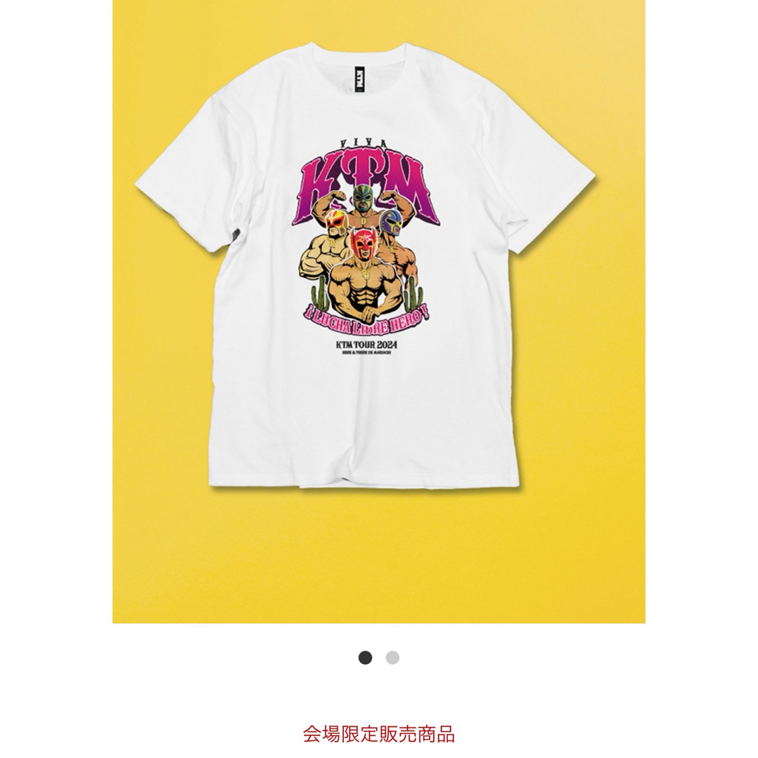 ケツメイシ 2024 会場限定 ルチャドールTシャツ メンズのトップス(Tシャツ/カットソー(半袖/袖なし))の商品写真