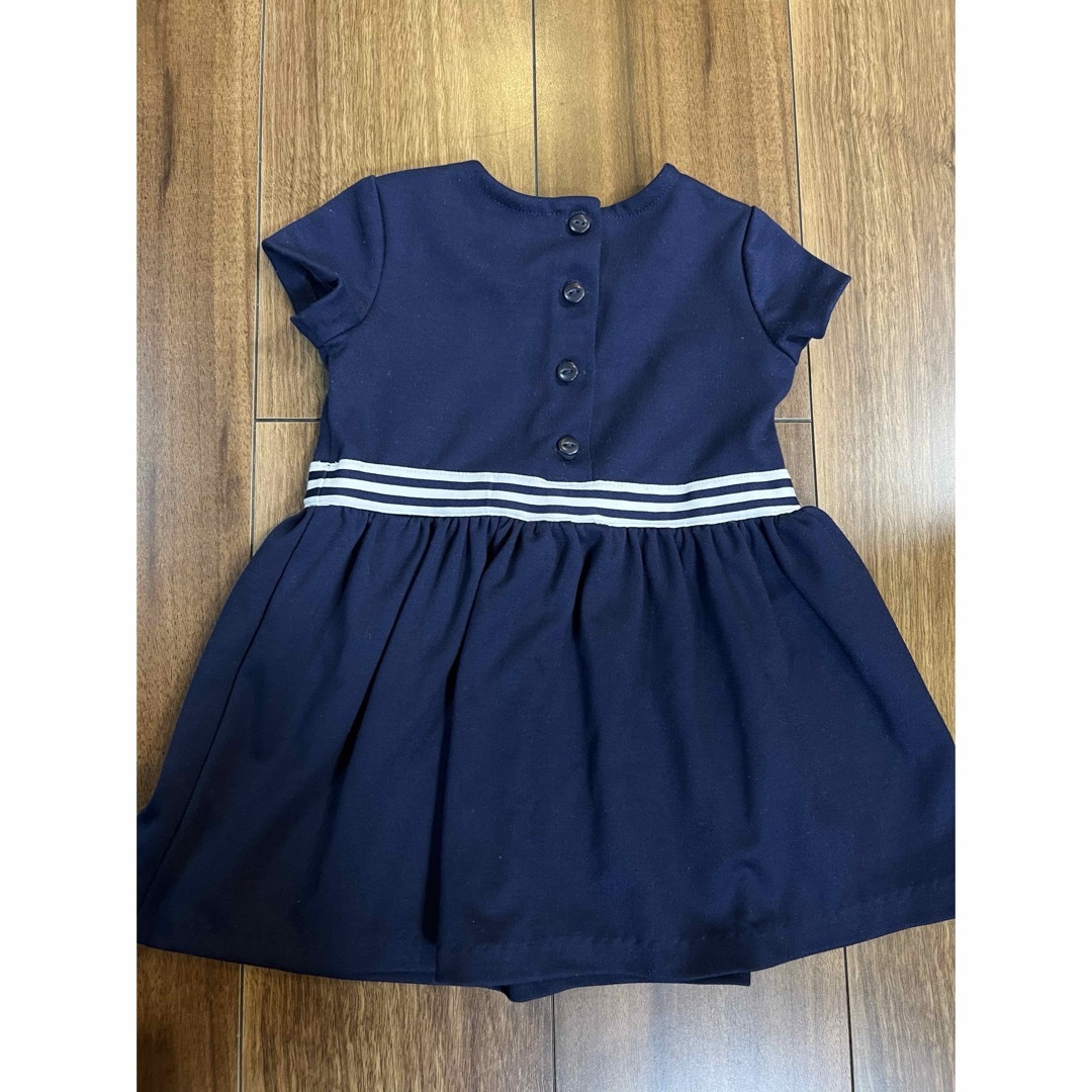 Ralph Lauren(ラルフローレン)のラルフローレンワンピースブルマ付きサイズ80cm キッズ/ベビー/マタニティのベビー服(~85cm)(ワンピース)の商品写真