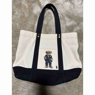 POLO RALPH LAUREN - ポロベア　トートバッグ　キャンバス　ポロラルフローレン