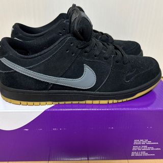 NIKE - NIKE SB DUNK LOW Black/Fog US9.0