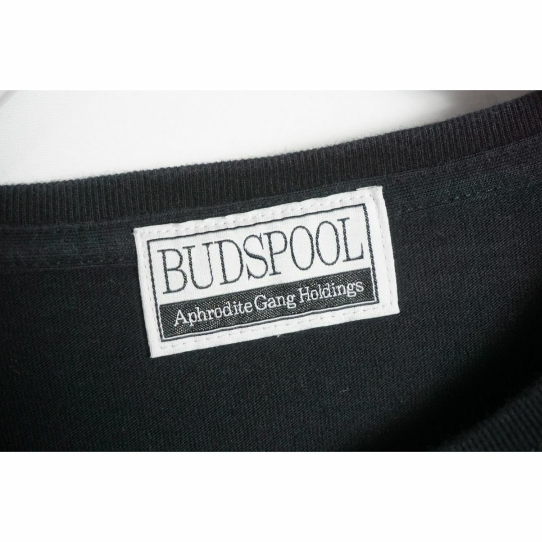 美品 BUDSPOOL バッズプール 半袖 Tシャツ 黒310O▲ メンズのトップス(Tシャツ/カットソー(半袖/袖なし))の商品写真