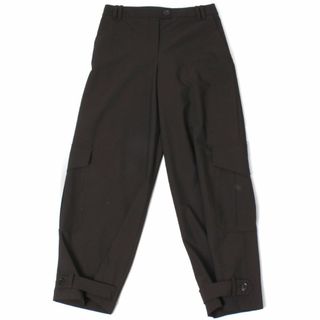 ザラ(ZARA)のZARA ヘムタブパンツ size(USA)S ダークブラウン(その他)