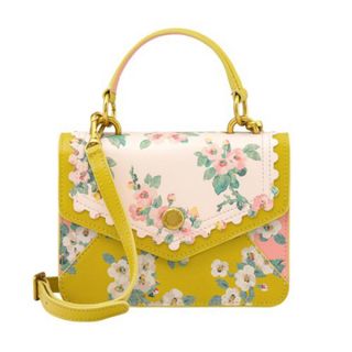 キャスキッドソン(Cath Kidston)のメイフィールドブロッサム レザー ミニバッグ キャスキッドソン ショルダーバッグ(ショルダーバッグ)