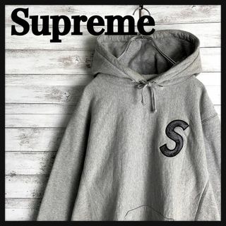 シュプリーム(Supreme)の.9500【即完売モデル】シュプリーム☆刺繍Sロゴ人気カラーパーカー　美品(パーカー)