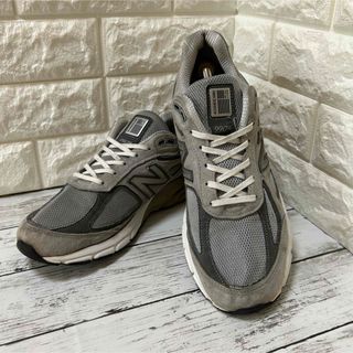 ニューバランス(New Balance)のUSA製　New Balance M990GL4 27cm グレー(スニーカー)