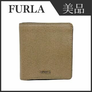 フルラ(Furla)のフルラ 折り財布 ベージュ レディース コンパクトウォレット FURLA(財布)