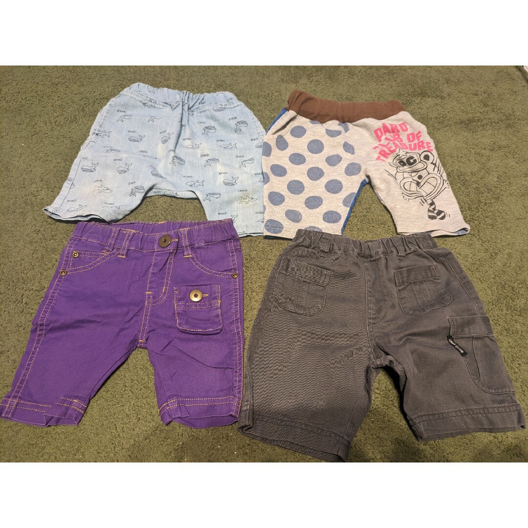 JUNK STORE(ジャンクストアー)のハーフパンツ　夏服　90　男の子　ズボン　コムサ　ジャンクストア　総ゴム キッズ/ベビー/マタニティのキッズ服男の子用(90cm~)(パンツ/スパッツ)の商品写真