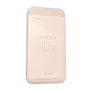 エクスペリア(Xperia)の新品・未使用　Xperia 10 V ホワイト 128 GB Softbank(スマートフォン本体)