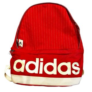 アディダス(adidas)のレア adidas アディダス オリジナルス リュック 赤 レッド ストライプ(リュック/バックパック)