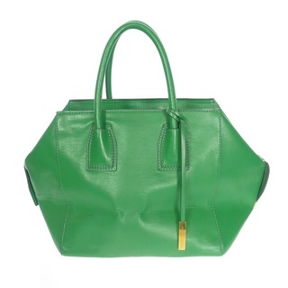 Stella McCartney - ステラマッカートニー  レザートートバック ボストン 鞄 グリーン 緑