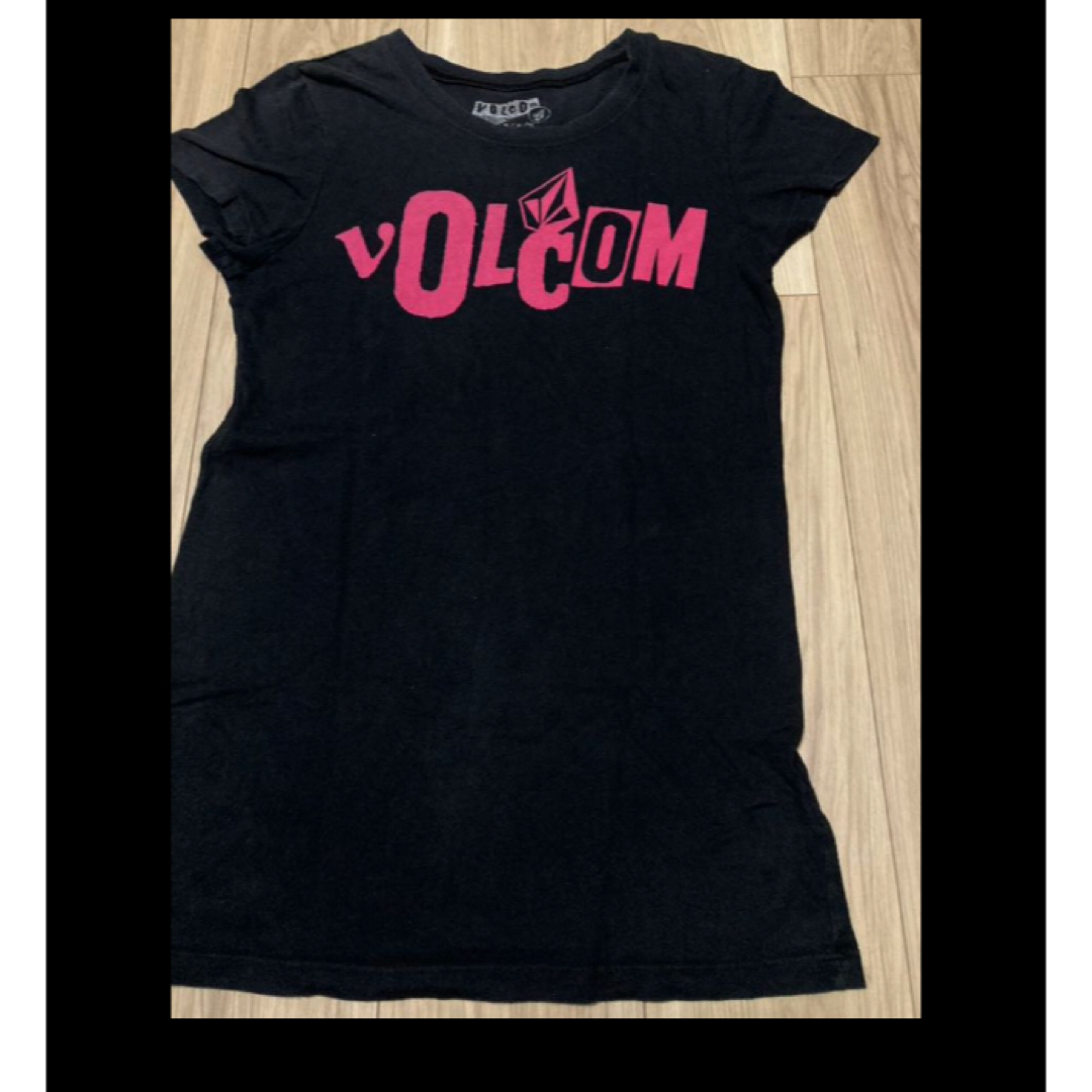 volcom(ボルコム)のVOLCOMブラックストレッチT レディースのトップス(Tシャツ(半袖/袖なし))の商品写真