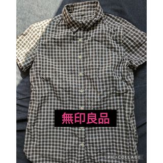 ムジルシリョウヒン(MUJI (無印良品))の★無印良品　チェックシャツ(Tシャツ/カットソー(半袖/袖なし))