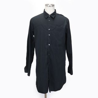 コムデギャルソンオムプリュス(COMME des GARCONS HOMME PLUS)のコムデギャルソンオムプリュス PG-B011 2020年 ロングシャツ 長袖シャツ メンズ サイズ L 黒 ブラック COMME des GARCONS HOMME PLUS(シャツ)