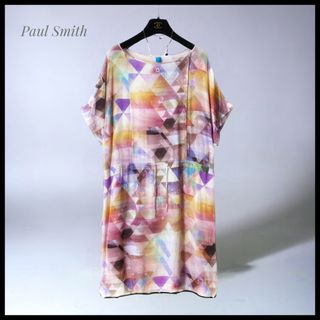 Paul Smith - 【Paul Smith】  ドローストリングワイドワンピース ニュアンスデザイン