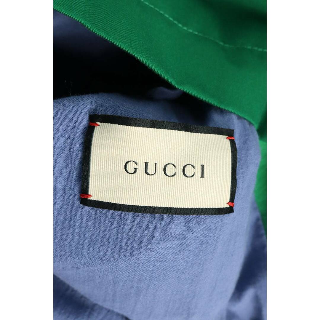 Gucci(グッチ)のグッチ  20SS  611775 XDA3U バックロゴジップアップブルゾン メンズ 44 メンズのジャケット/アウター(ブルゾン)の商品写真