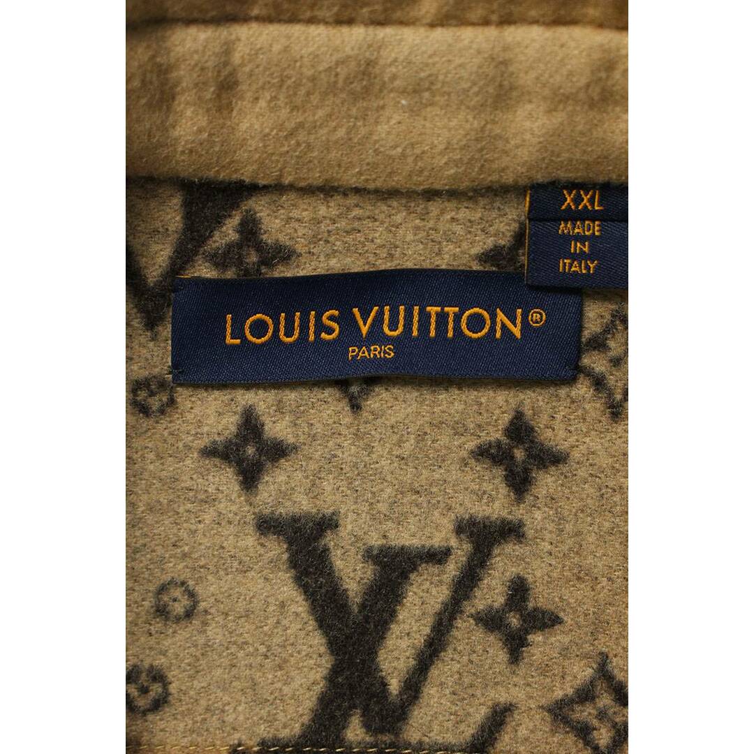 LOUIS VUITTON(ルイヴィトン)のルイヴィトン  RM241Q FRW HQB42E ダブルフェイスウールブレンドオーバーシャツジャケット メンズ XXL メンズのジャケット/アウター(その他)の商品写真