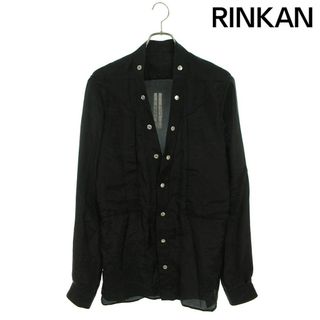 Rick Owens - リックオウエンス  24SS  RU01D3287-J LARRY FOGPOCKET SHIRT ラリーフォグポケット長袖シャツ メンズ 46