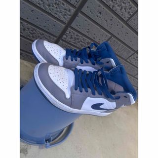 ナイキ(NIKE)のNike Air Jordan 1 Mid 【True Blue】(スニーカー)