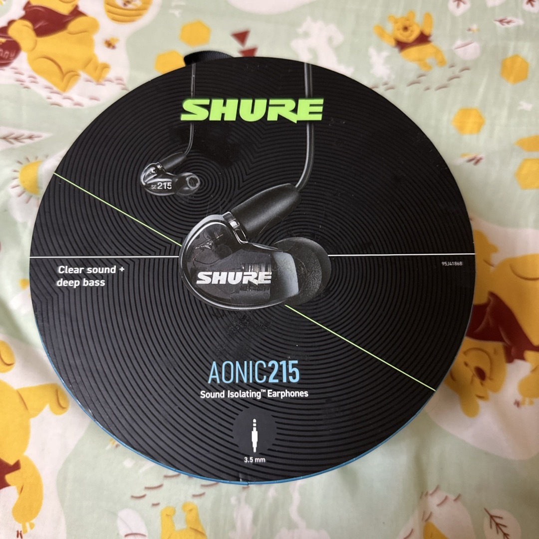 　ほぼ新品！SHURE イヤホン AONIC215 SE215 スマホ/家電/カメラのオーディオ機器(ヘッドフォン/イヤフォン)の商品写真