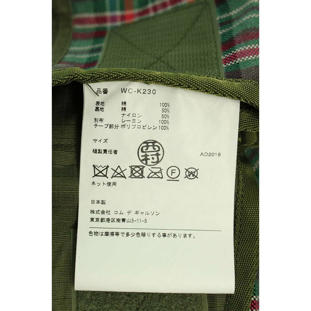 コムデギャルソンジュンヤワタナベマン COMME des GARCONS JUNYA WATANABE MAN  19SS  WC-K230 チェック柄マルチポケットミリタリーベスト メンズ メンズのトップス(その他)の商品写真