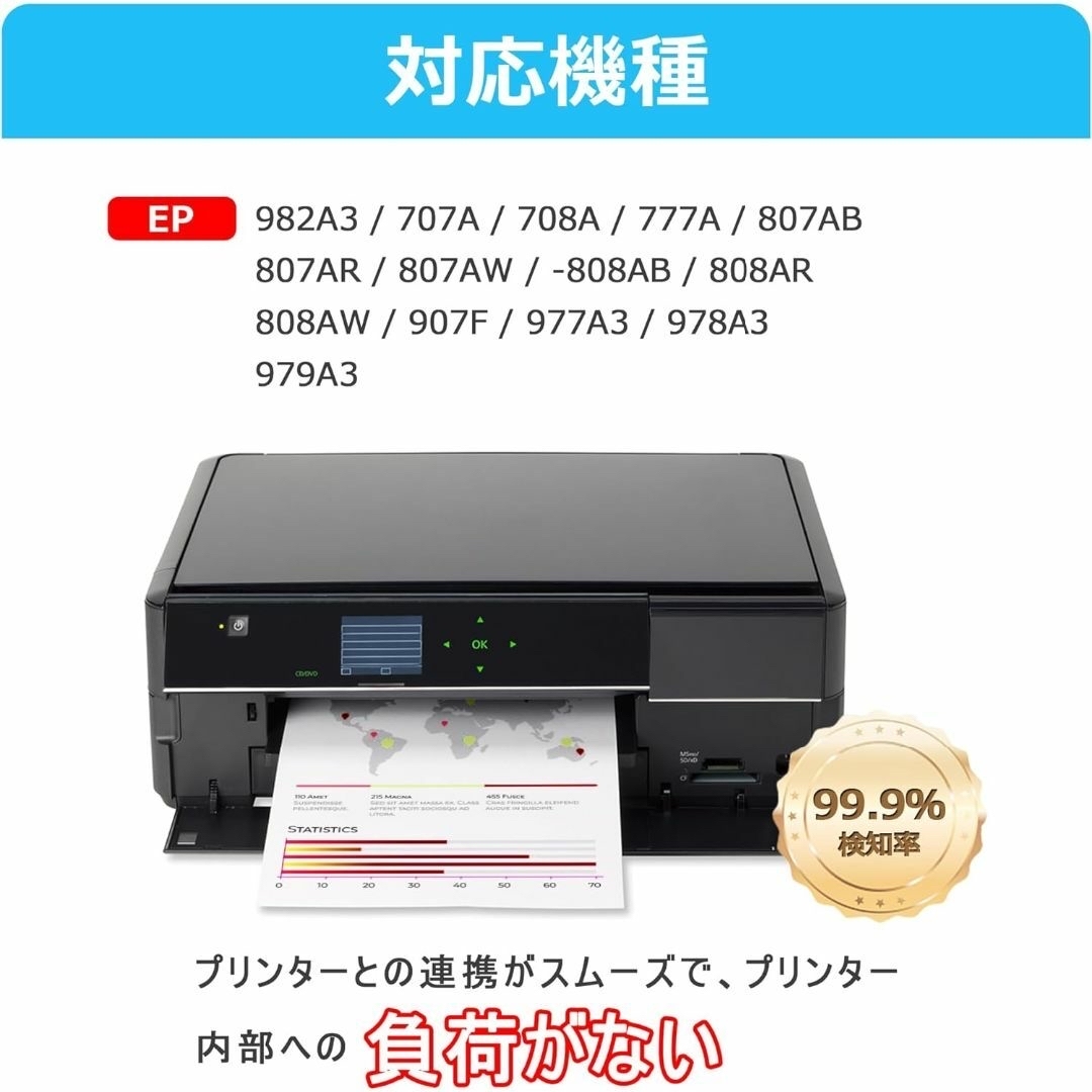 IC6CL80L インク とうもろこし エプソン（Epson）用  インテリア/住まい/日用品のオフィス用品(店舗用品)の商品写真