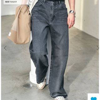 スピックアンドスパン(Spick & Span)の5 1/2 LOOSE-STRAIGHT DENIM(デニム/ジーンズ)