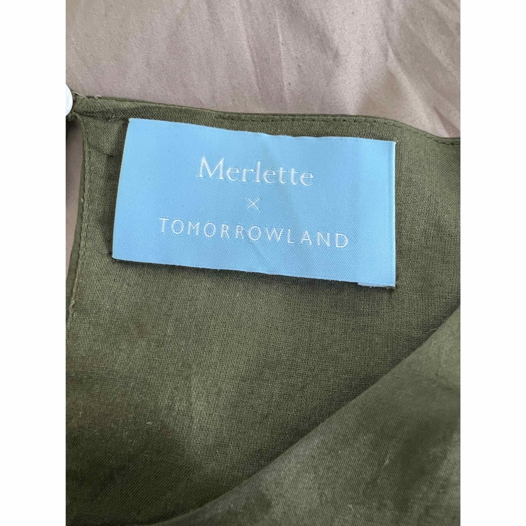 Merlette(マーレット)のMERLETTE×TOMORROWLAND  別注BYWARDワンピース レディースのワンピース(ひざ丈ワンピース)の商品写真