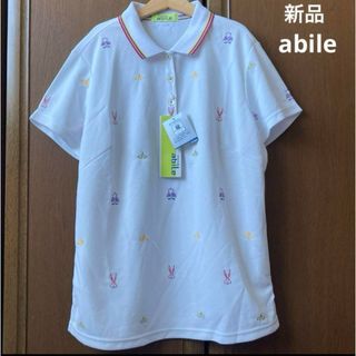 グリーンクラブ(GREEN CLUBS)の新品！グリーングラブ　abile 半袖　シャツ　ゴルフウェア　スポーツ　春　夏(Tシャツ(半袖/袖なし))