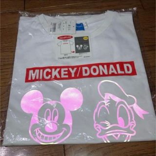 ディズニー(Disney)のＴＤＲ東京ディズニーリゾート　ミッキー  ドナルド　Tシャツ　白　(キャラクターグッズ)