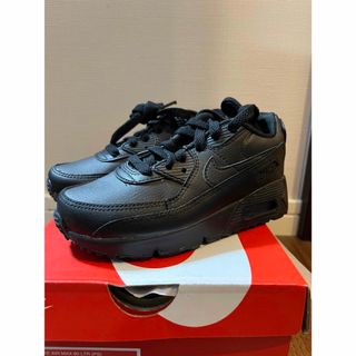 ナイキ(NIKE)のナイキNIKE AIR MAX90 LTR(PS)18cm ブラック黒(スニーカー)