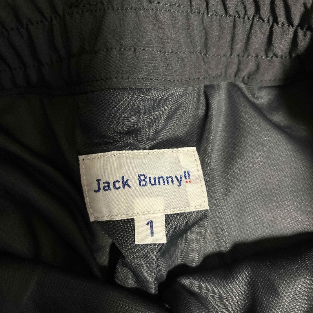 JACK BUNNY!!(ジャックバニー)のジャックバニー2wayストレッチ二重織りスカートブラックサイズ1 レディースのスカート(ミニスカート)の商品写真