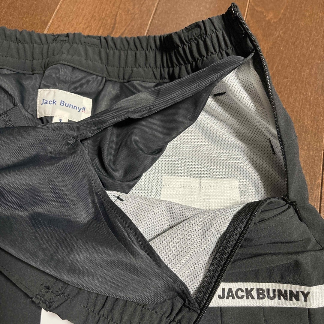 JACK BUNNY!!(ジャックバニー)のジャックバニー2wayストレッチ二重織りスカートブラックサイズ1 レディースのスカート(ミニスカート)の商品写真