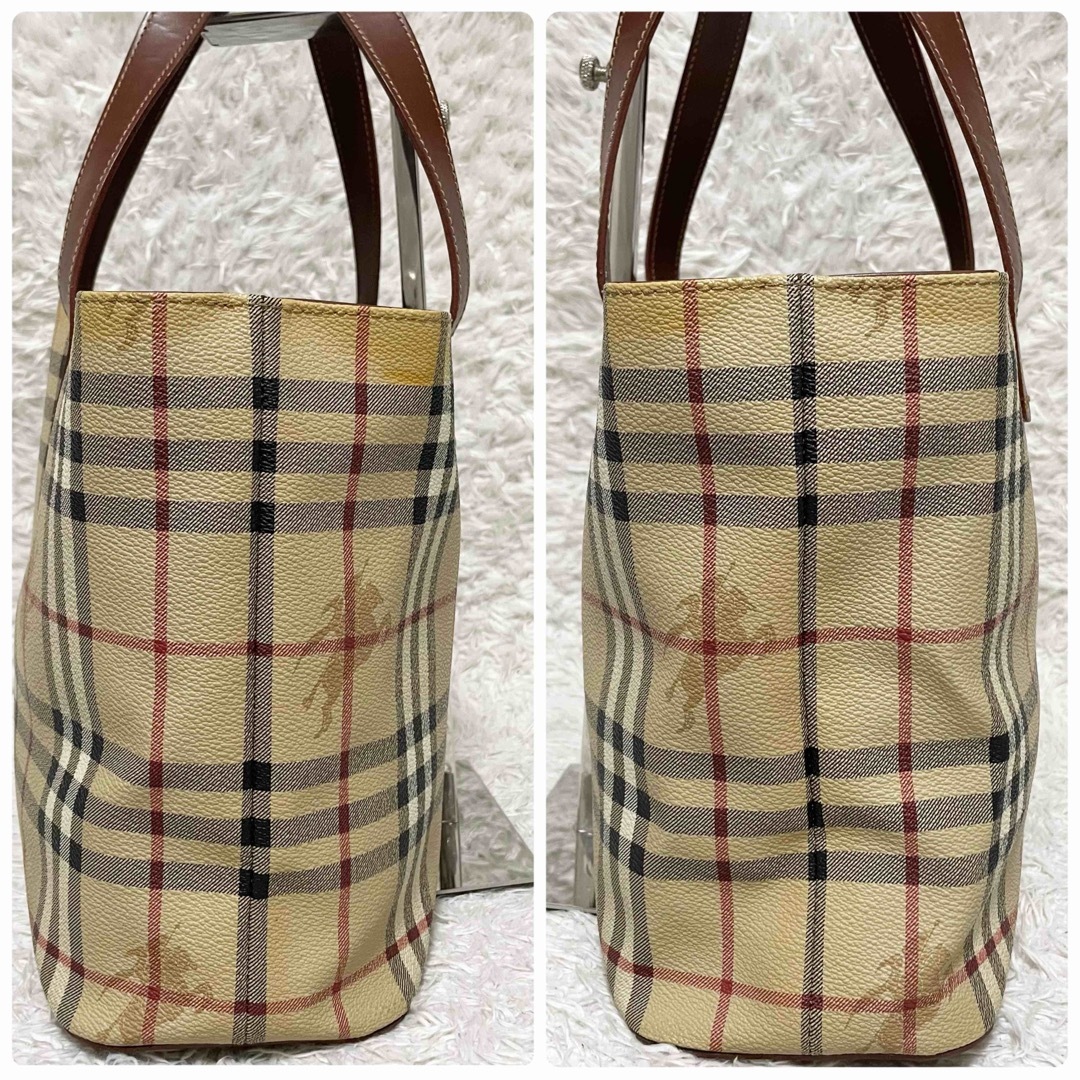 BURBERRY(バーバリー)のバーバリーロンドン　バーバリー　ハンドバッグ　ノバチェック　シャドーホース レディースのバッグ(ハンドバッグ)の商品写真