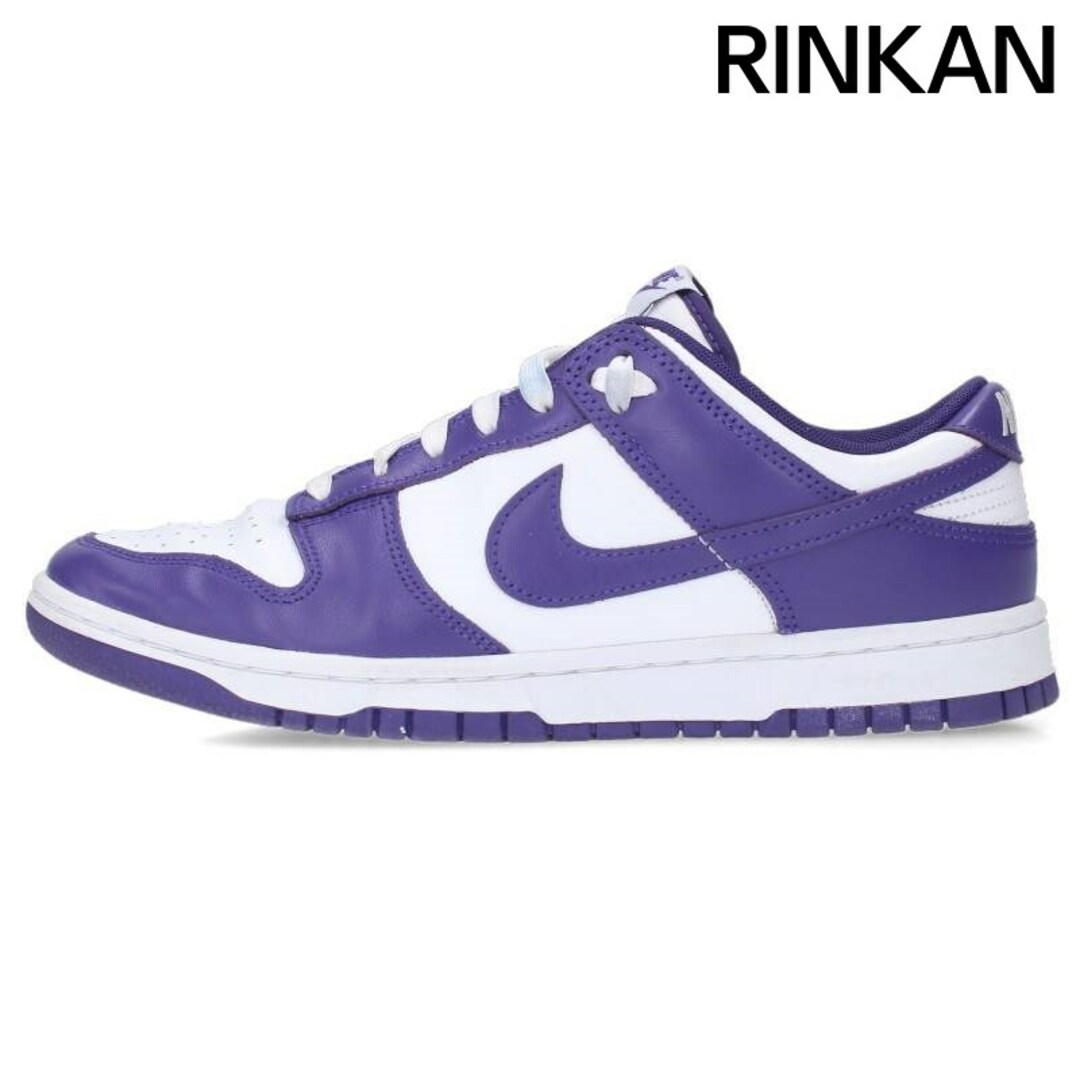 NIKE(ナイキ)のナイキ  DUNK LOW CHAMPIONSHIP COURT PURPLE DD1391-104 ダンクローチャンピオンシップコートパープルスニーカー メンズ 27cm メンズの靴/シューズ(スニーカー)の商品写真