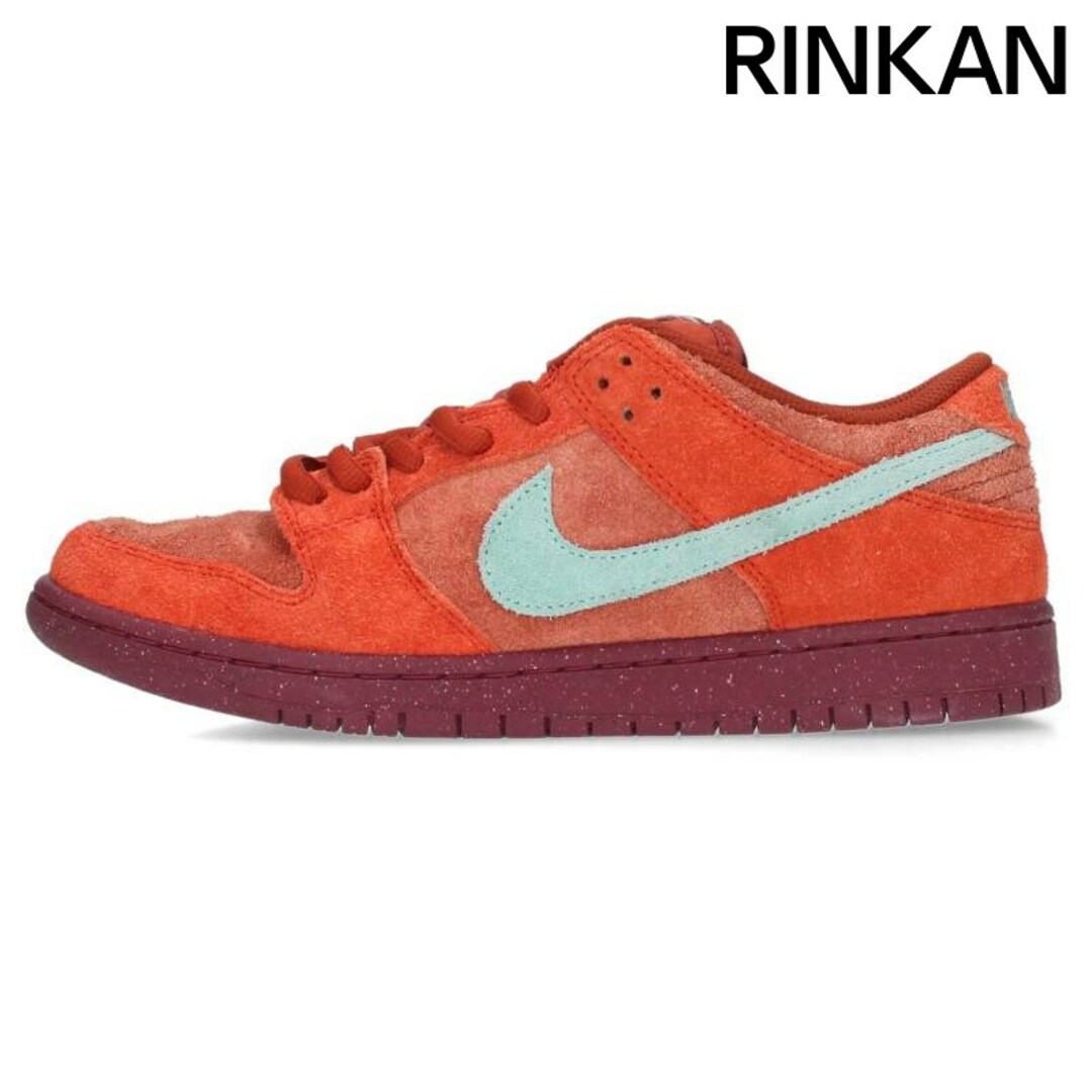 NIKE(ナイキ)のナイキ  SB DUNK LOW PRO PRM MYSTIC RED AND ROSEWOOD DV5429-601 ダンクロープロスニーカー メンズ 27.5cm メンズの靴/シューズ(スニーカー)の商品写真