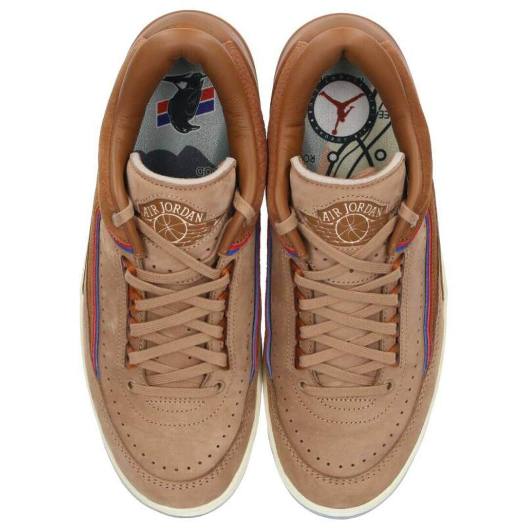 NIKE(ナイキ)のナイキ ×トゥ18  AIR JORDAN 2 LOW TAN DV7129-222 エアジョーダン2ロースニーカー メンズ 27.5cm メンズの靴/シューズ(スニーカー)の商品写真