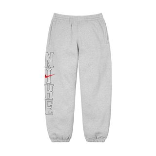 Supreme x Nike Sweatpant "Heather Grey"