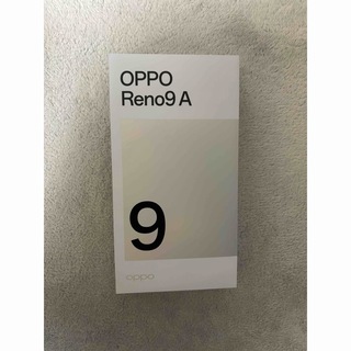 オッポ(OPPO)のOPPO Reno9 A 本体 Ymobile版 ムーンホワイト 新品未使用(スマートフォン本体)