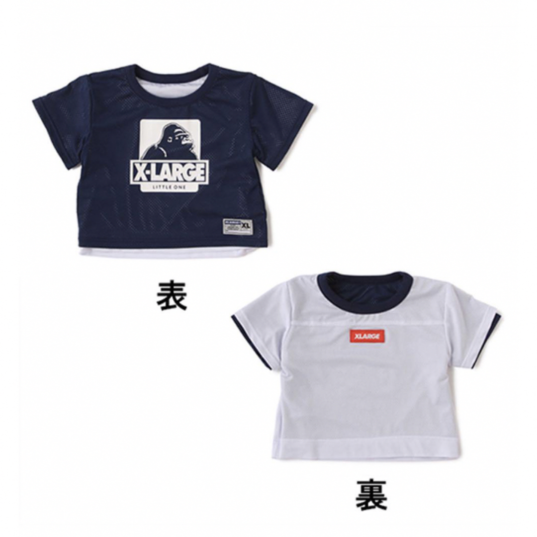 XLARGE KIDS(エクストララージキッズ)の新品☆エクストララージキッズ　リバーシブル  Tシャツ キッズ/ベビー/マタニティのキッズ服男の子用(90cm~)(Tシャツ/カットソー)の商品写真