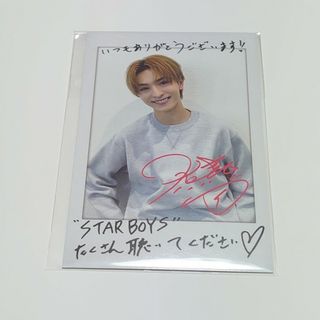 FANTASTICS from EXILE TRIBE - FANTASTICS　木村慧人　メッセージ入りフォトカード