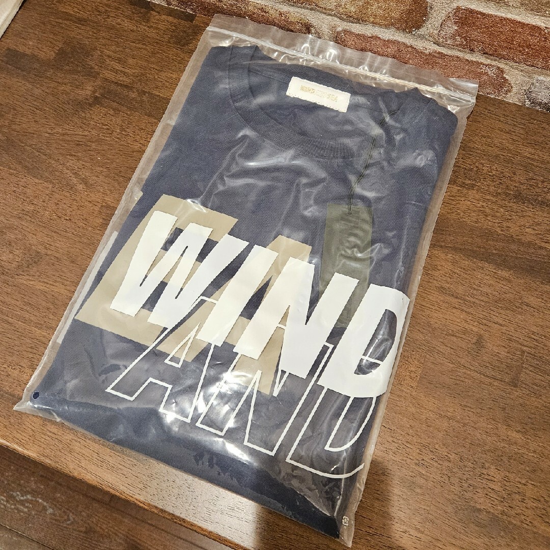 WIND AND SEA(ウィンダンシー)のWINDASEA★SEA S/S TeeネイビーXLTシャツ木村拓哉キムタク メンズのトップス(Tシャツ/カットソー(半袖/袖なし))の商品写真