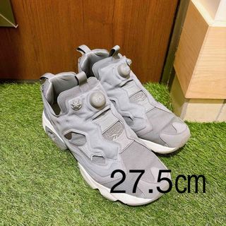 Reebok - インスタポンプヒューリー グレー 27.5㎝