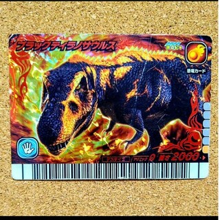 【恐竜キング】 ブラックティラノサウルス レア カード(シングルカード)